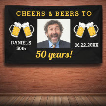 Cheers & Beers 50 Jaar Verjaardag Foto Keepsake