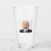 Cheers & Beers 60 jaar oude verjaardag foto Glas (Voorkant)