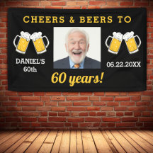Cheers & Beers 60 Jaar Verjaardag Foto Keepsake