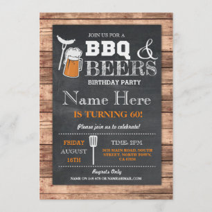 Cheers & Beers BBQ Birthday Party OM HET EVEN WELK Kaart