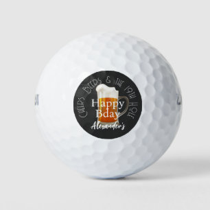 Cheers Beers en de 19e hole Golf Balls Golfballen