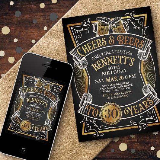 Cheers Beers Mannen Grappige Verjaardag Kaart