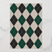 Cheers & Beers Trendy St. Patrick's Day Party Real Folie Uitnodiging (Achterkant)