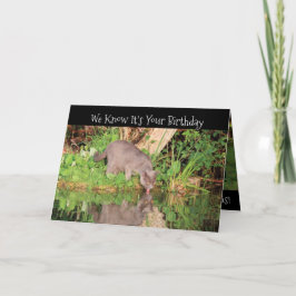 Cheers Birthday Drink Kaart