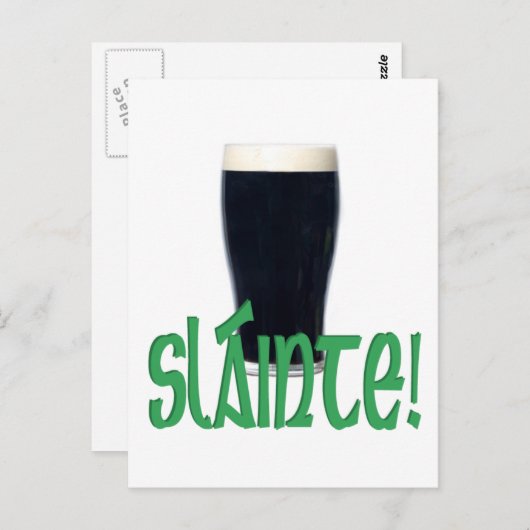 Cheers Briefkaart (Voorkant / Achterkant)