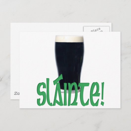 Cheers Briefkaart (Voorkant / Achterkant)