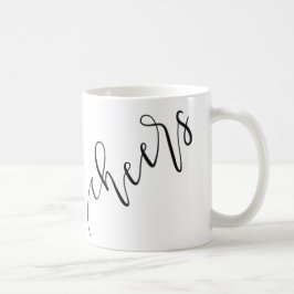 Cheers - Calligrafieontwerp - Mok