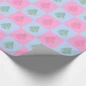 CHEERS CHRISTMAS TREES 2-GIFT WRAP PAPIER (Hoek)
