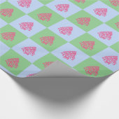 CHEERS CHRISTMAS TREES 3-GIFT WRAP PAPIER (Hoek)