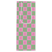 CHEERS CHRISTMAS TREES-4-WINE GIFT BAG WIJN CADEAUTAS (Voorkant)