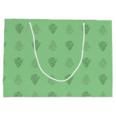 CHEERS CHRISTMAS TREES-6-GIFT BAG L LARGE CADEAUTASJE (Achterkant)