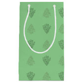 CHEERS CHRISTMAS TREES-6-GIFT BAG s Klein Cadeauzakje (Voorkant)