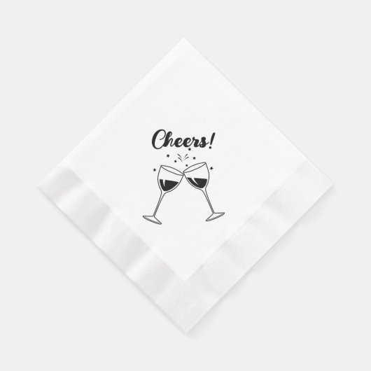 Cheers Cocktail Party Servet (Hoek)