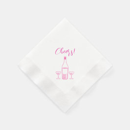 Cheers Cocktail Party Servet