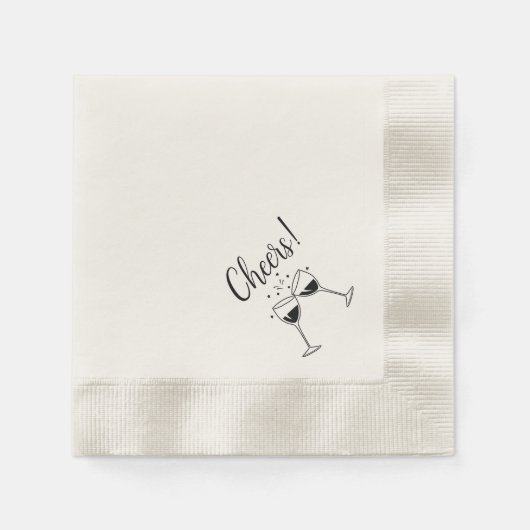 Cheers Cocktail Party servetten (Voorkant)