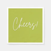 Cheers Cocktail servet (Voorkant)