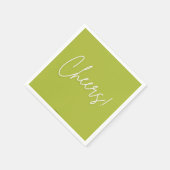 Cheers Cocktail servet (Hoek)