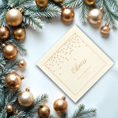 Cheers Confetti Wedding Jubileum Folie Servetten