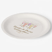 Cheers Couples Code Trouwdouche Papieren Bordje (Gekanteld)