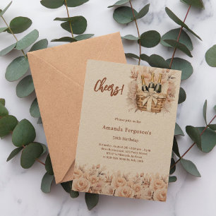 Cheers crème rozen bloemen beige ambachtelijke ver kaart