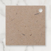 Cheers Custom Holiday Kerst sticker of Labels (Achterkant)