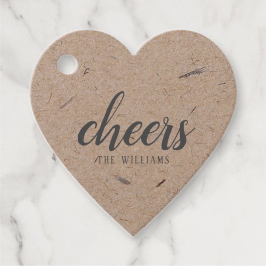 Cheers Custom Holiday Kerst sticker of Labels (Voorkant)