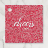 Cheers Custom Holiday Kerst sticker of Labels (Voorkant)