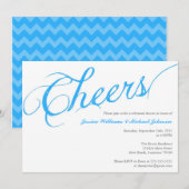 Cheers Dinner Party Kaart (Voorkant / Achterkant)