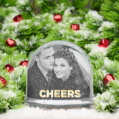 Cheers Double Photo Sneeuwbol (Kerstmis)