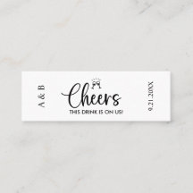 Cheers Drink op US Wedding Drink Ticket