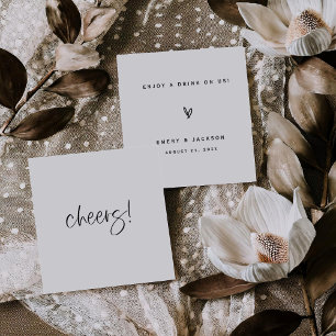 CHEERS Drink Ticket Drink Token Kaart Receptie Bar