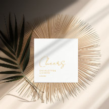 Cheers! Elegant, minimaal, handschrift