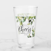 Cheers Elegante Groene Botanicals Glas (Voorkant)