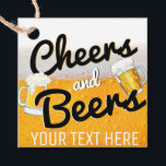 Cheers en Bier|Koude Schuim Bierpul Bedankjes Labels<br><div class="desc">Cheers en Bier|Koude Schuim Bierpul Favor Tags</div>