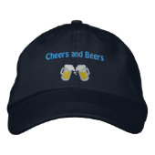 Cheers en bieren geborduurd Pet (Voorkant)