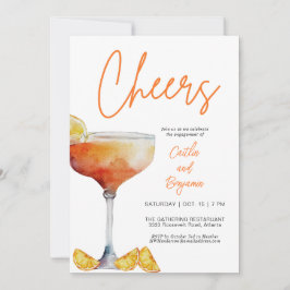 Cheers Engagement Party Kaart