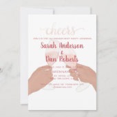 Cheers Engagement Party Kaart (Voorkant)