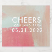 Cheers Etiket voor Flessen (Enkel label)