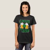 CHEERS F CKERS IRISH ST PATRICKS DAY CELEBRATION T-SHIRT (Voorkant volledig)