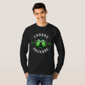 Cheers F ckers St Patricks Day Beer Drinking Mugs  T-shirt (Voorkant volledig)