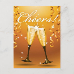 Cheers-feest Briefkaart