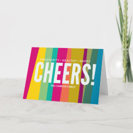 CHEERS! FEESTDAGEN KAART