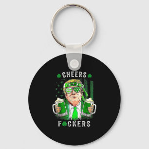 Cheers Forers St Patricks Day Bier Drink Grappig Sleutelhanger