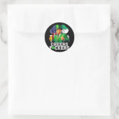 Cheers Forers St Patricks Day Grappig Bier Drink Ronde Sticker (Tas)