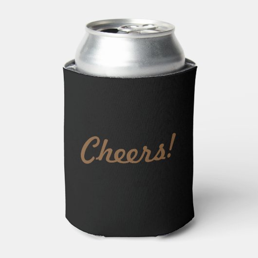 Cheers Fun Cool Beer Koelbox Hoesje Blikjeskoeler (Blikje Voorkant)