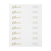 Cheers Gold Script (Vel)