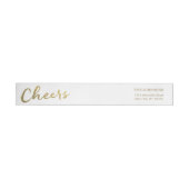 Cheers Gold Script (Individueel)