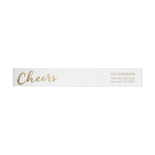 Cheers Gold Script (Individueel)