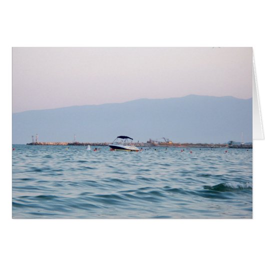 Cheers Greece Aegean Zee Kaart (Voorkant Horizontaal)