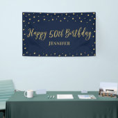 Cheers | Happy 50th Birthday Party Banner (Beurs)